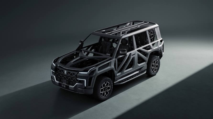 东莞45仰望U8硬派越野的科技魅力，国能汽车对传统燃油车市场的冲击